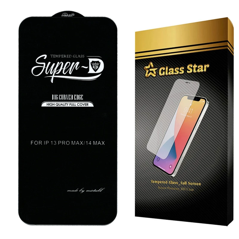 محافظ صفحه نمایش گلس استار مدل superd-ip14 مناسب برای گوشی موبایل اپل iPhone 14