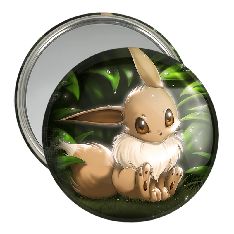 آینه جیبی خندالو مدل ایو انیمه پوکمون  کد 17328