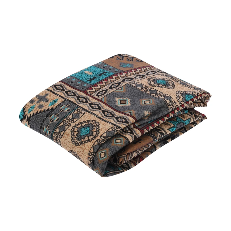 ملحفه تترون ناتوسا مدل عالی قاپو یک نفره سایز 200x120 سانتی‌متر