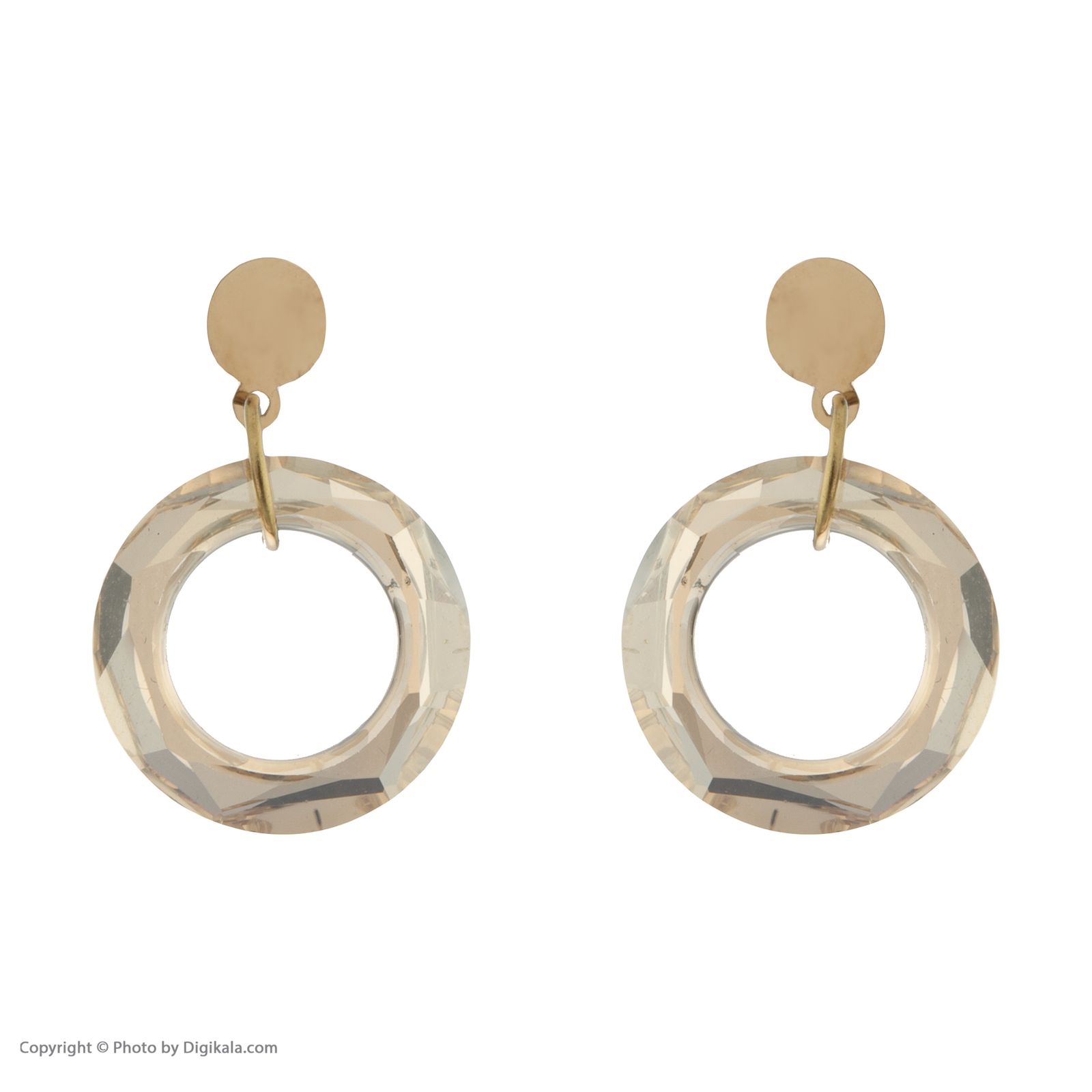 گوشواره طلا 18 عیار زنانه مایا ماهک مدل ME0923 - - 2