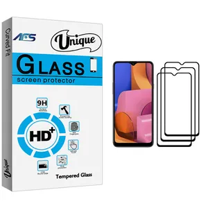 AFS Unique Glass Screen Protector For Samsung Galaxy A20s Pack Of 3