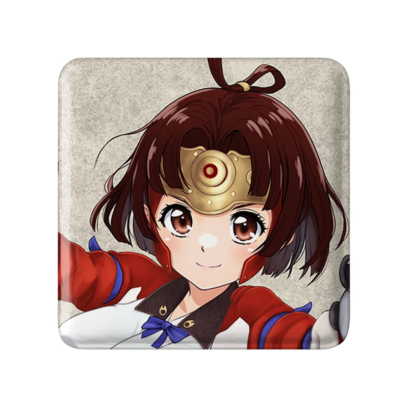 پیکسل خندالو طرح مومی انیمه کابانری Kabaneri مدل مربعی کد 35980