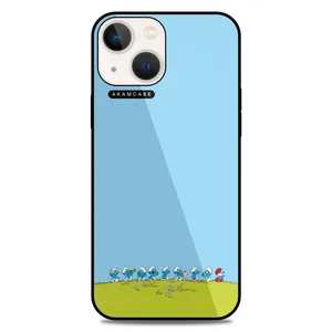 AKAM AMC-WA13-SMURFS-10 Cover For Apple iPhone 13