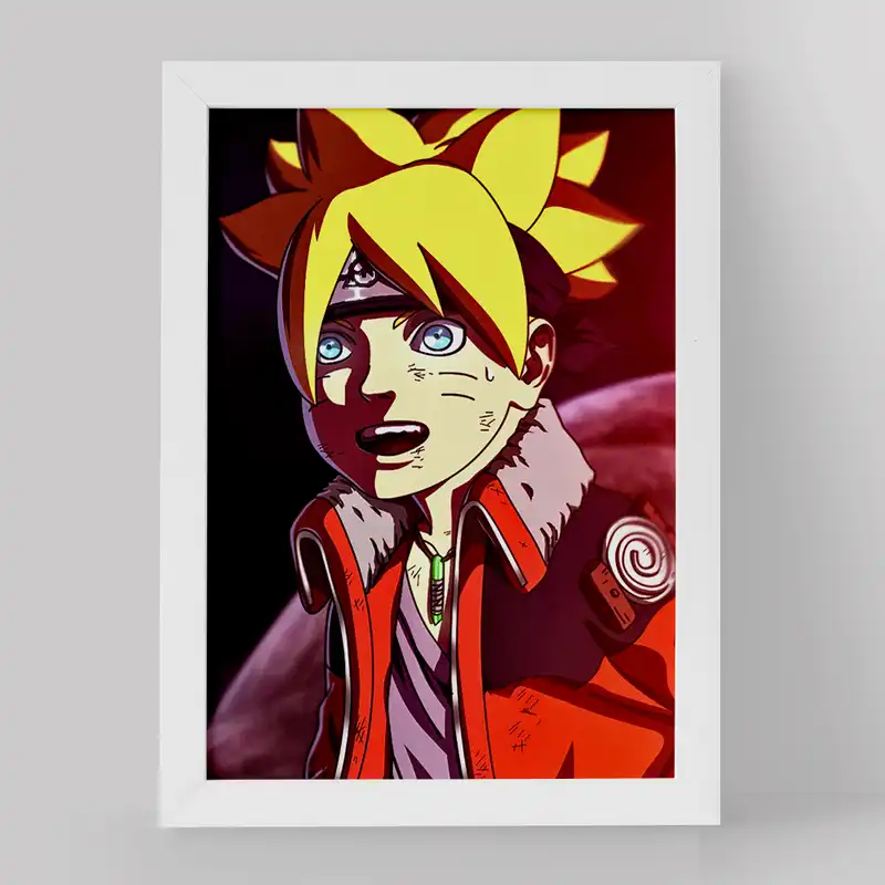 تابلو خندالو مدل بوروتو اوزوماکی انیمه بوروتو کد 15734