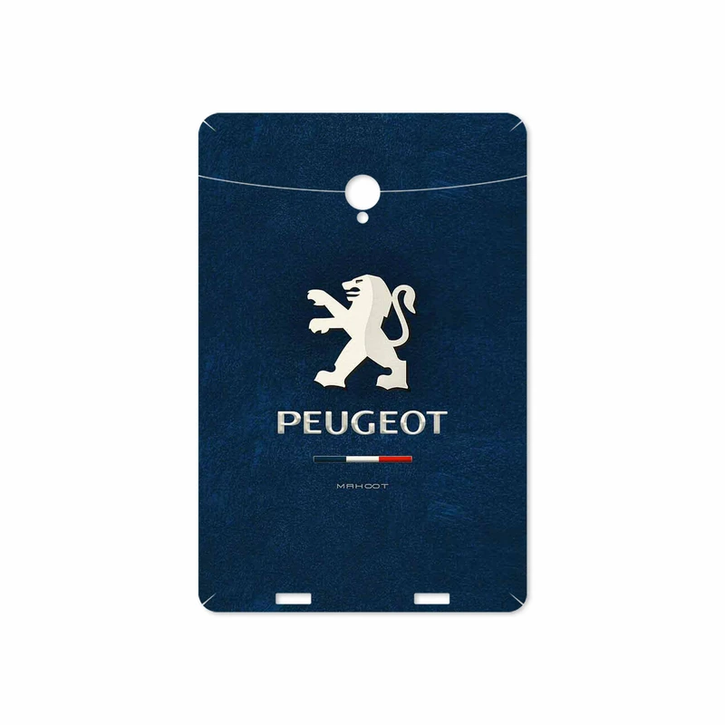 برچسب پوششی ماهوت مدل Peugeot-Logo مناسب برای تبلت وریکو Unipad