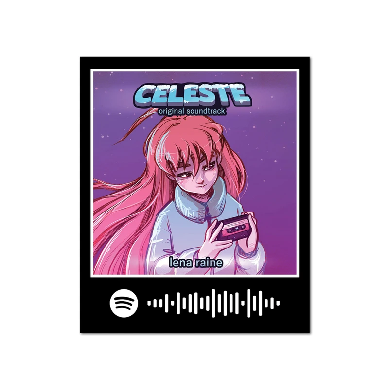 استیکر لپ تاپ مدل موسیقی طرح celeste کد 2032