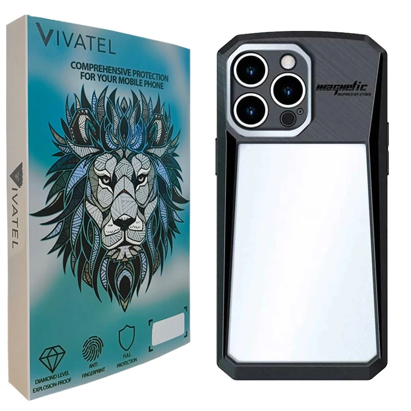 کاور ویواتل مدل XUNOD Cyber مناسب برای گوشی موبایل اپل iPhone 16 Pro 