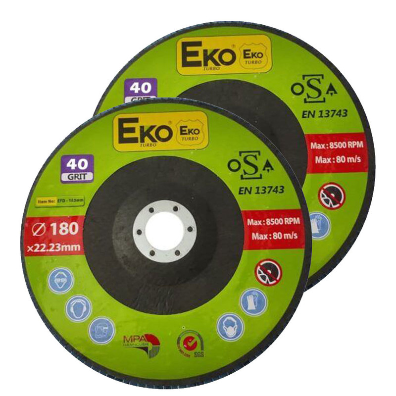 فلاپ سنباده دیسکی اکو مدل 13743 40 بسته 2 عددی