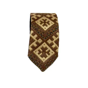 کراوات دست دوز مردانه پری زاد مدل دوخت فنوجی کد 04453