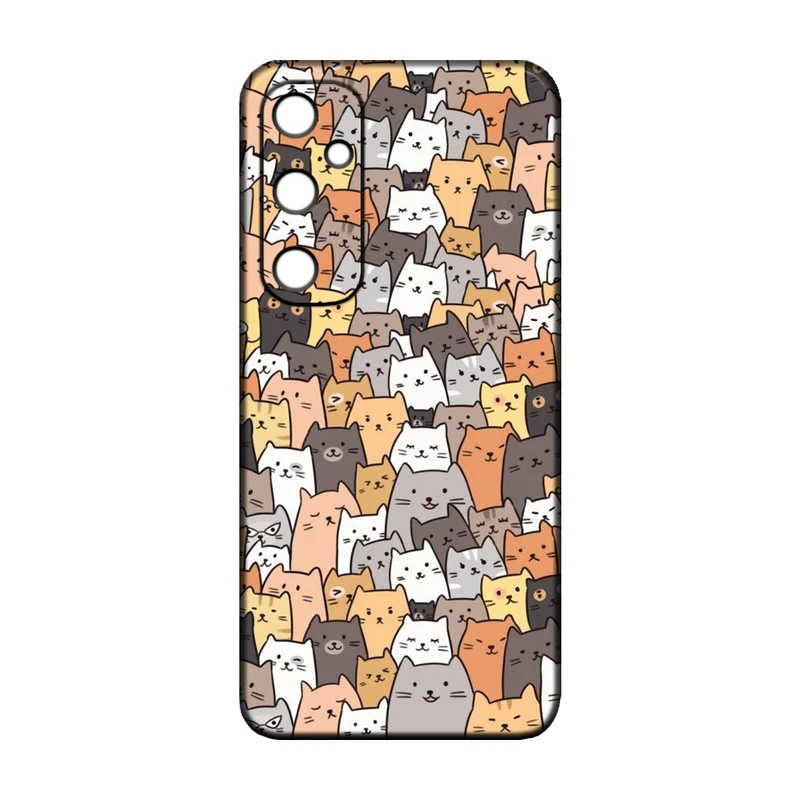 کاور طرح گربه کد 129 مناسب برای گوشی موبایل سامسونگ Galaxy A17