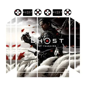 برچسب پلی استیشن 4 فت توییجین وموییجین مدلGhost of Tsushima 02 مجموعه 16 عددی