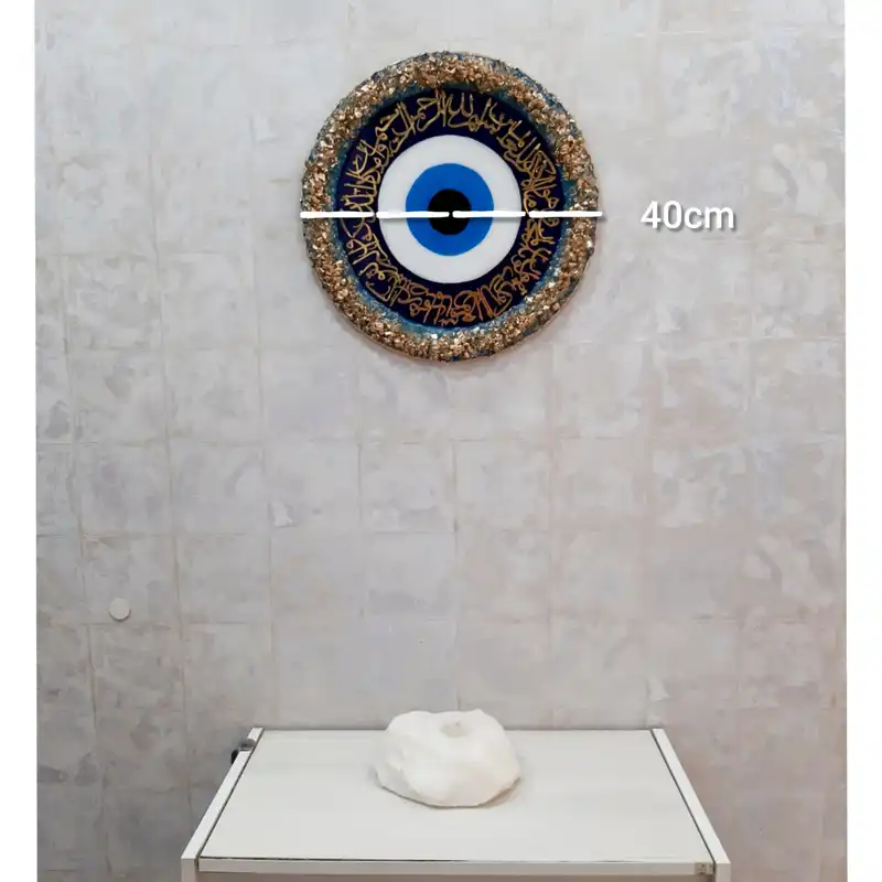 تابلو رزینی مدل چشم نظر وان یکاد کد 01