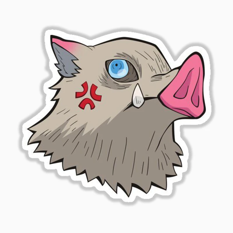 استیکر لپ تاپ و موبایل بووم طرح انیمه شیطان کش مدل innoske کد M48