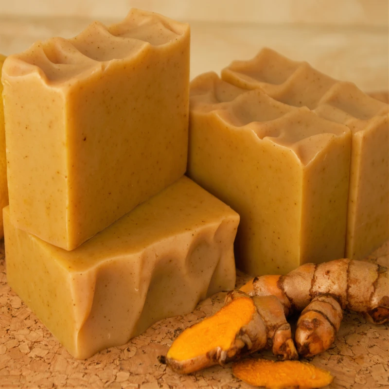 عکس شماره 2 : صابون شستشو ارمغان سلامت مدل زردچوبه وزن 85 گرم