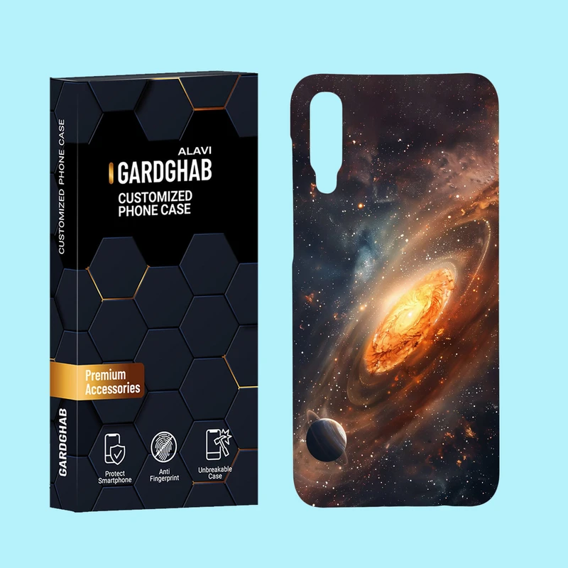 کاور گارد قاب علوی مدل کهکشان مناسب برای گوشی موبایل سامسونگ Galaxy A50 / A50s / A30s