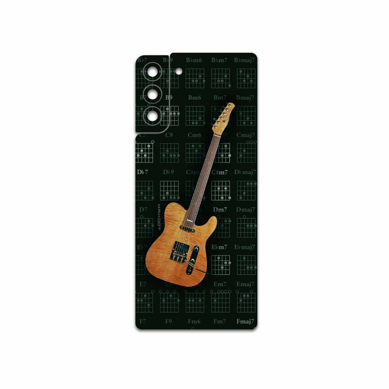 برچسب پوششی ماهوت مدل Guitar-Instrument مناسب برای گوشی موبایل سامسونگ Galaxy S21 Plus 5G
