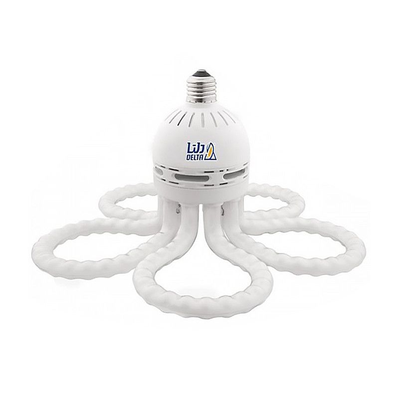 لامپ 105 وات دلتا مدل گلسا طرح گل پایه E27