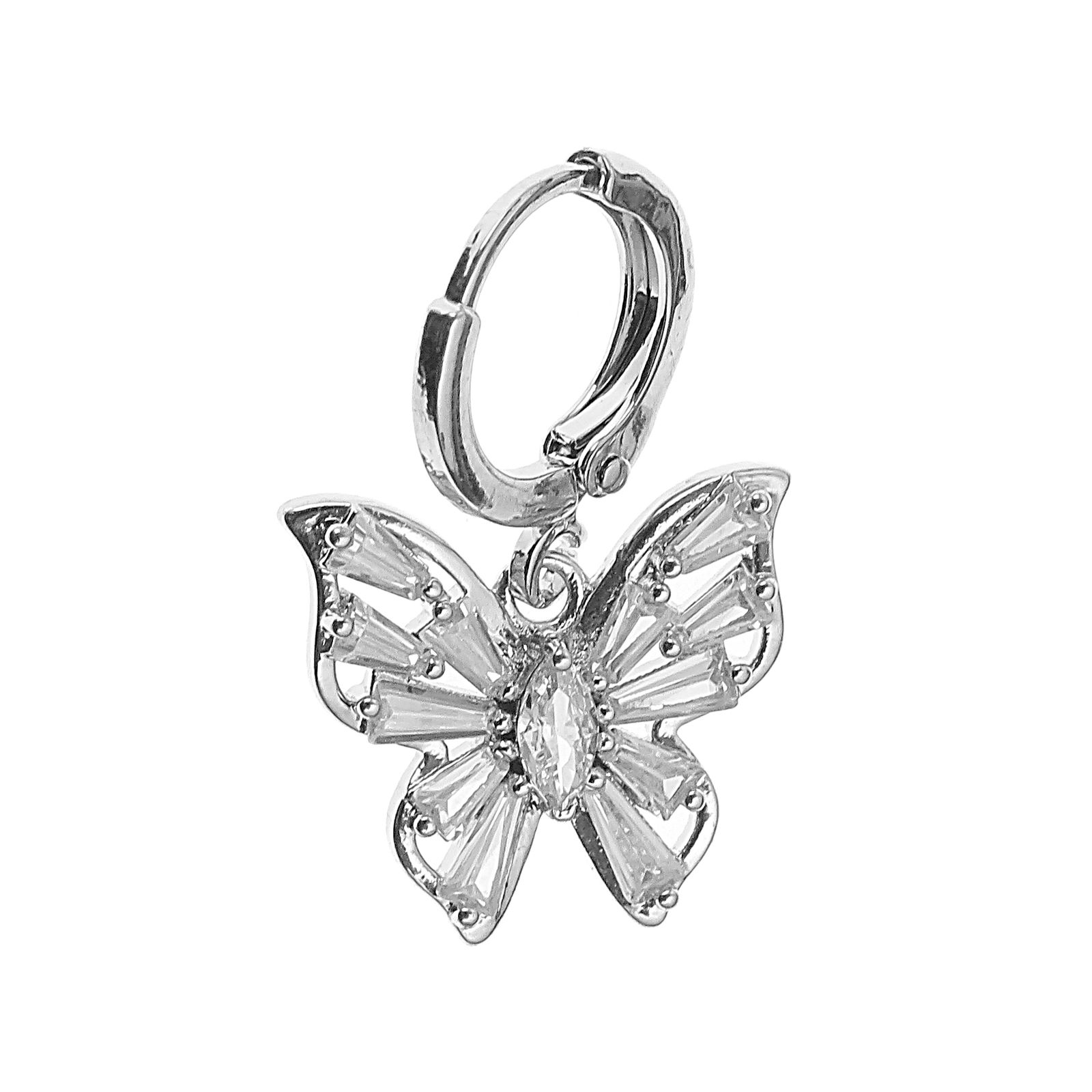 گوشواره زنانه وای اس ایکس مدل پروانه اسپرت کد 3569200 -  - 2