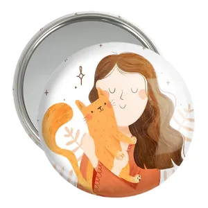 آینه جیبی خندالو مدل حمایت از حیوانات کد 27347