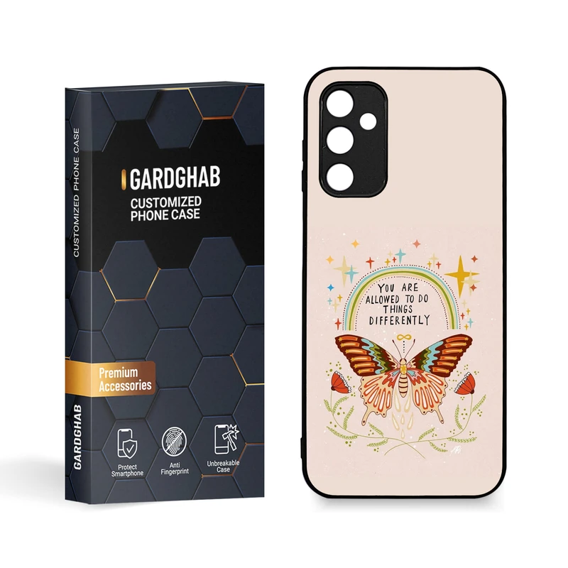  کاور گارد قاب مدل دخترانه مناسب برای گوشی موبایل سامسونگ Galaxy A14 