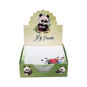 کاغذ یادداشت طرح پاندا جنگلی مدل فانتزی بسته 250 عددی