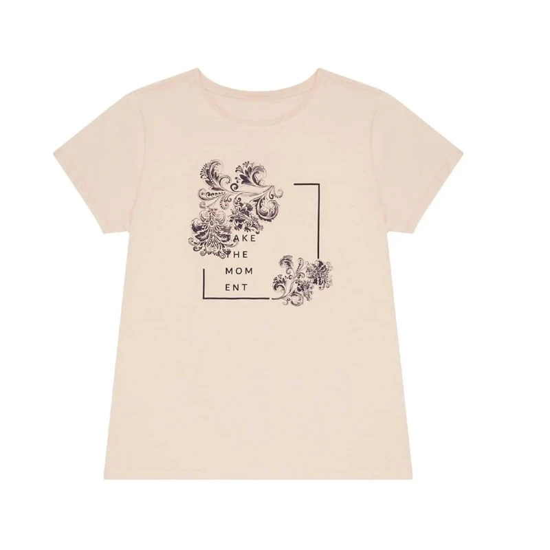 تی شرت آستین کوتاه زنانه مدل MDSS-CG0238