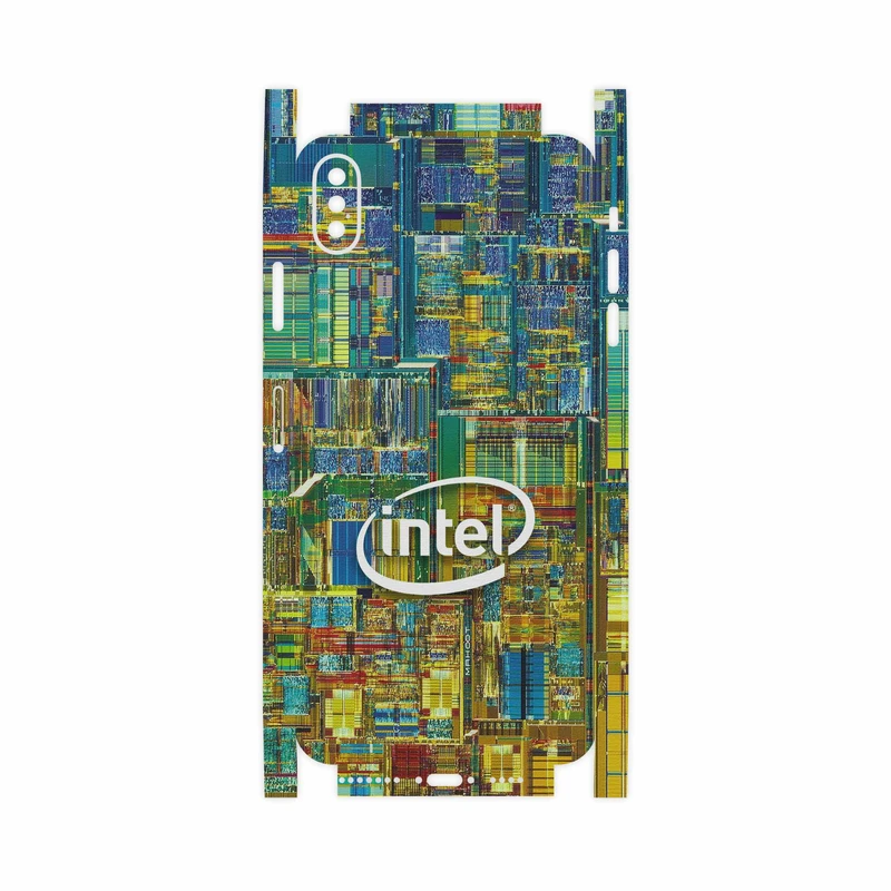 برچسب پوششی ماهوت مدل Intel Brand-FullSkin مناسب برای گوشی موبایل اپل iPhone XS Max