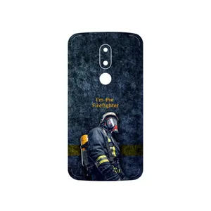 MAHOOT Firefighter Cover Sticker for Motorola Moto M