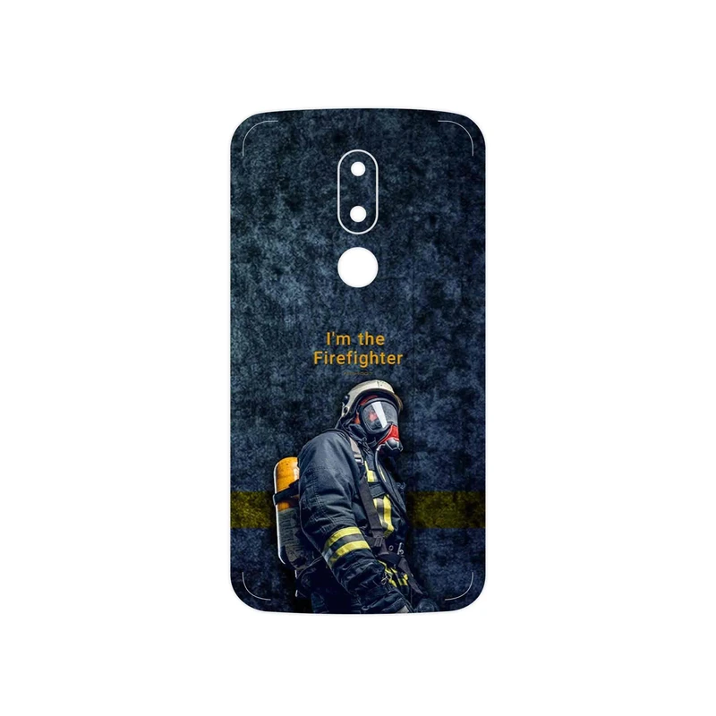 برچسب پوششی ماهوت مدل Firefighter مناسب برای گوشی موبایل موتورولا Moto M
