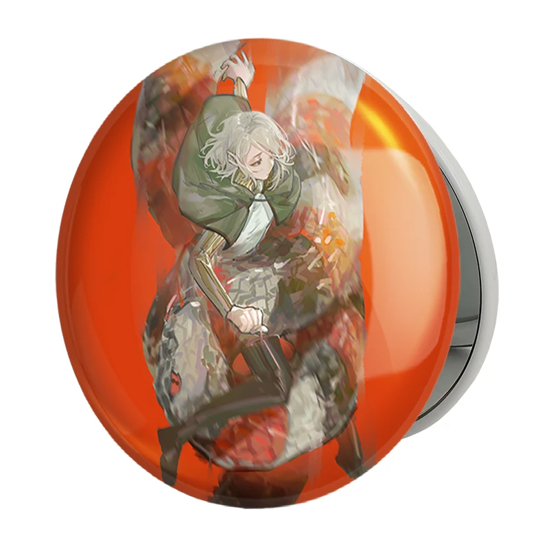 آینه جیبی خندالو طرح میثرون انیمه خوشمزه در سیاه چال مدل تاشو کد 35920