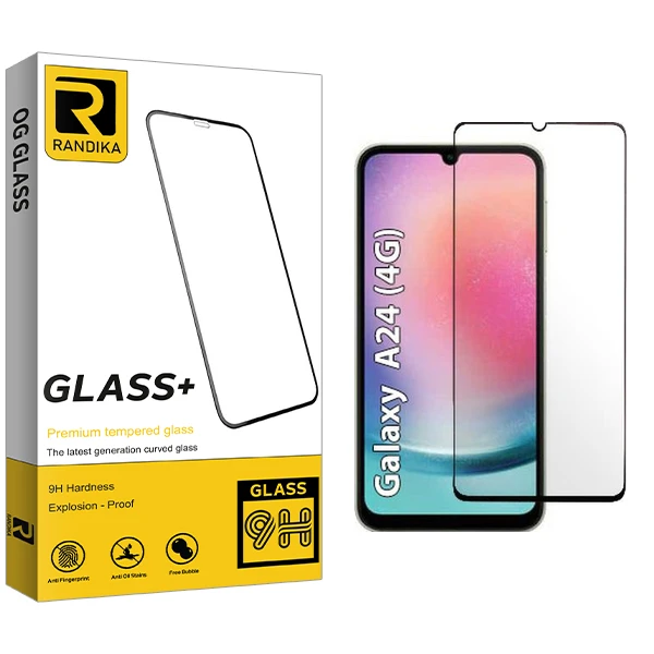 محافظ صفحه نمایش شیشه ای راندیکا مدل RK مناسب برای گوشی موبایل سامسونگ Galaxy A24 4G