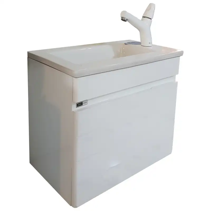 ست کابینت و روشویی سینا مدل آرشین 50 به همراه آینه باکس