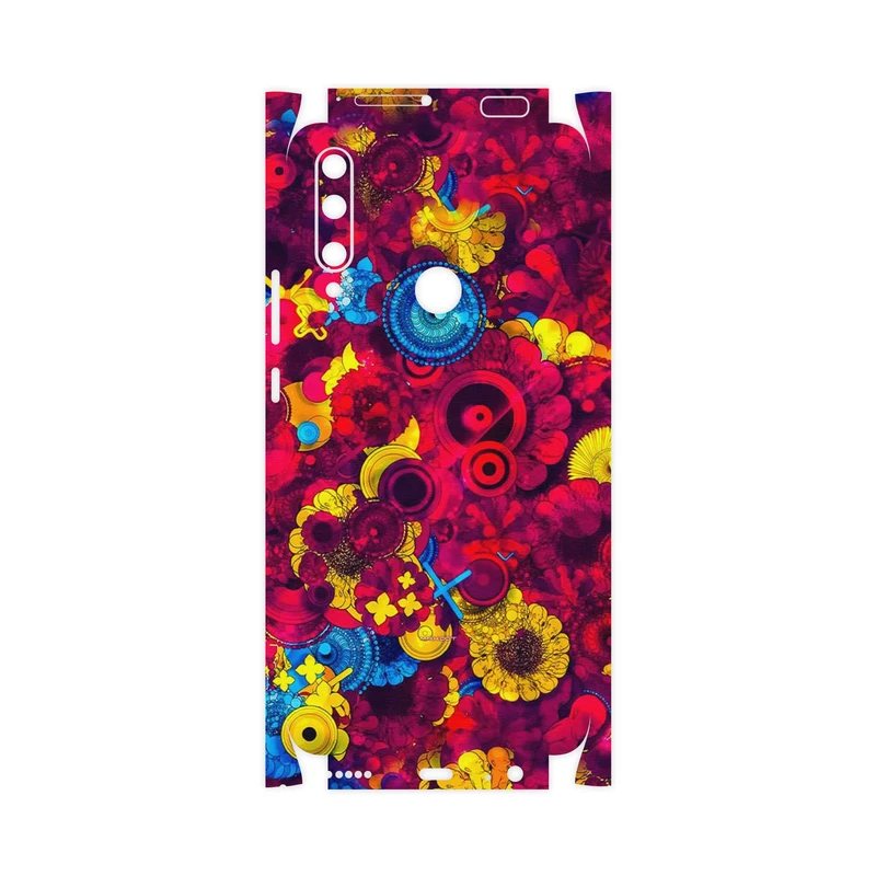 برچسب پوششی ماهوت مدل Vector Flower Garden Digital Art-FullSkin مناسب برای گوشی موبایل آنر 9X