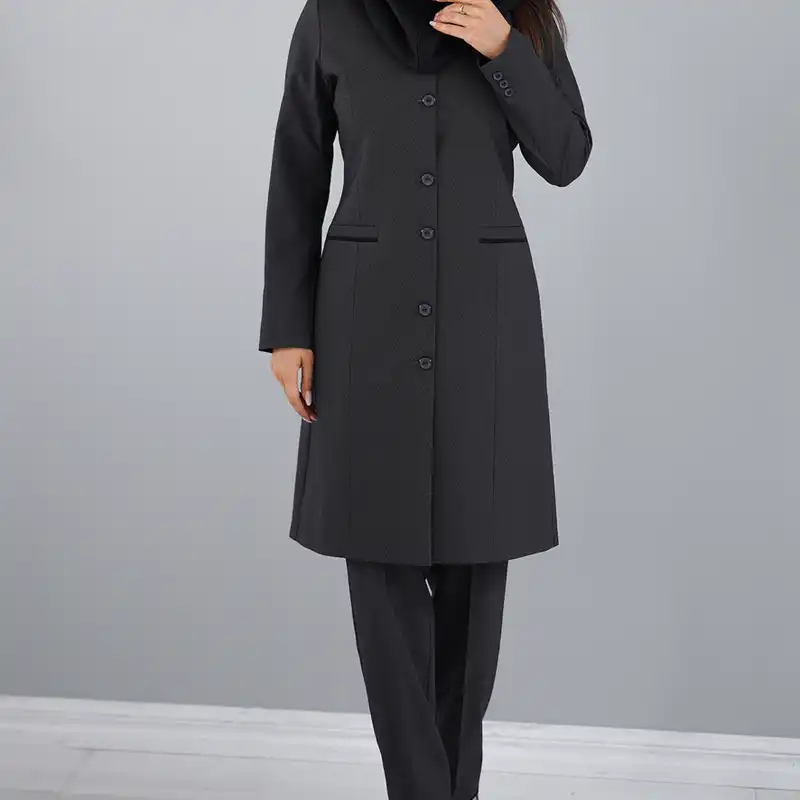 مانتو و شلوار زنانه السانا مدل رزگل کد 182302