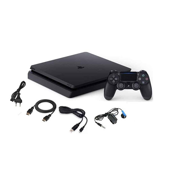 کنسول بازی سونی مدل Playstation 4 Slim کد Region 2 CUH-2200A ظرفیت 500 گیگابایت به همراه دسته اضافه