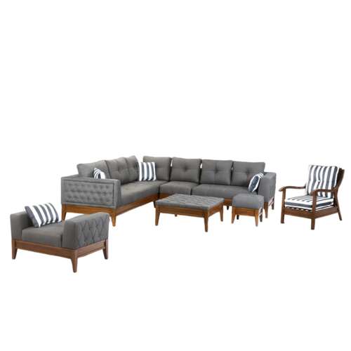 مبل راحتی 9 نفره مدل لئون