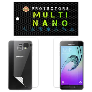 Multi Nano X-SFT Screen Protector For Samsung Galaxy A3 2016 with back skin