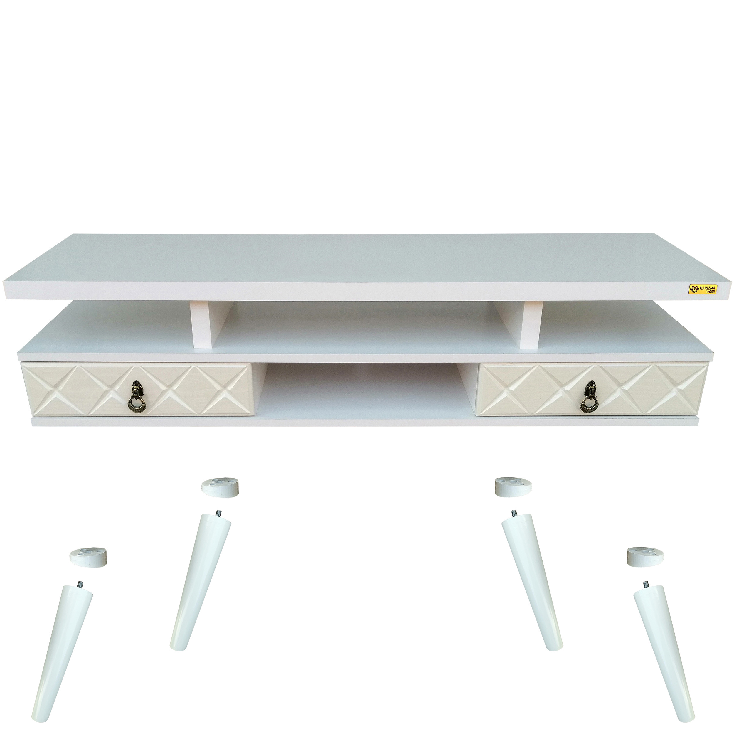 میز تلویزیون کاریزما چوب مدل W.S.208 میز تلویزیون کاریزما چوب مدل W.S.208