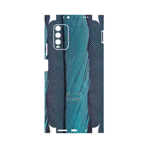 MAHOOT Turquoise feathers-FullSkin Cover Sticker for Xiaomi Redmi 9T