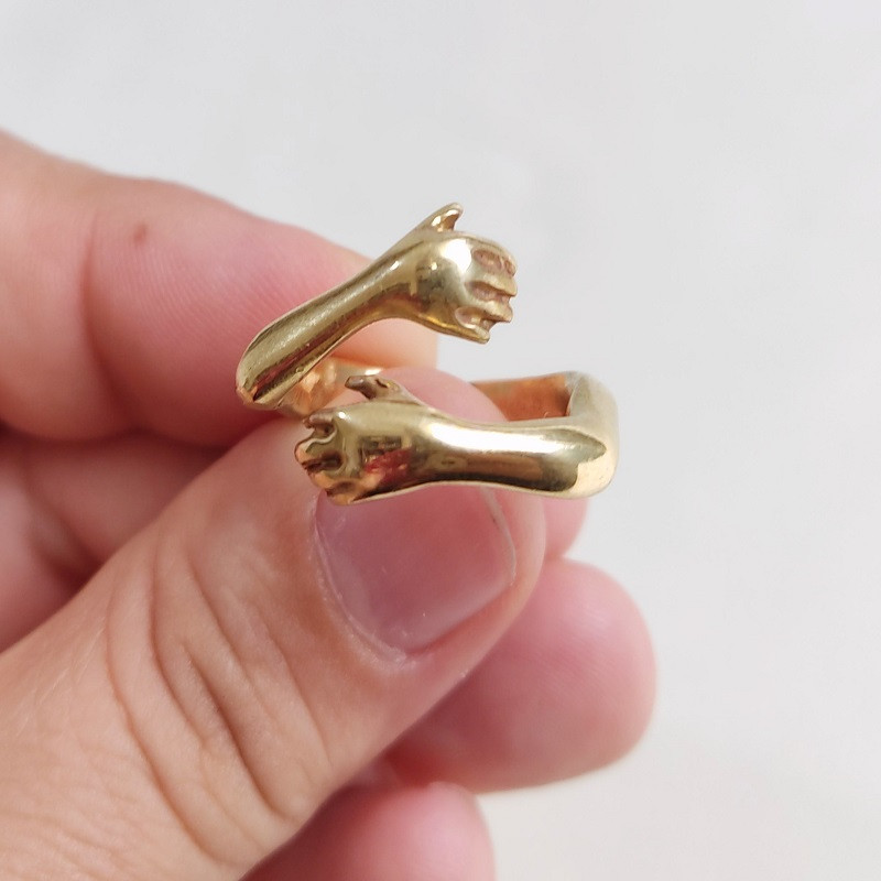 انگشتر زنانه مدل آغوش