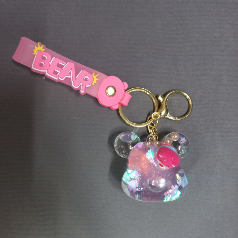 جاکلیدی دخترانه مدل آکواریومی طرح خرس کد 04 جاکلیدی دخترانه مدل آکواریومی طرح خرس کد 04