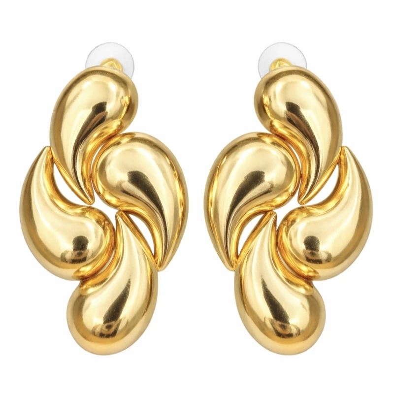 گوشواره میخی زنانه مدل اشکی پرنسس 