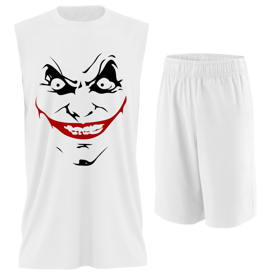 ست تاپ و شلوارک مردانه مدل joker کد TPSM018