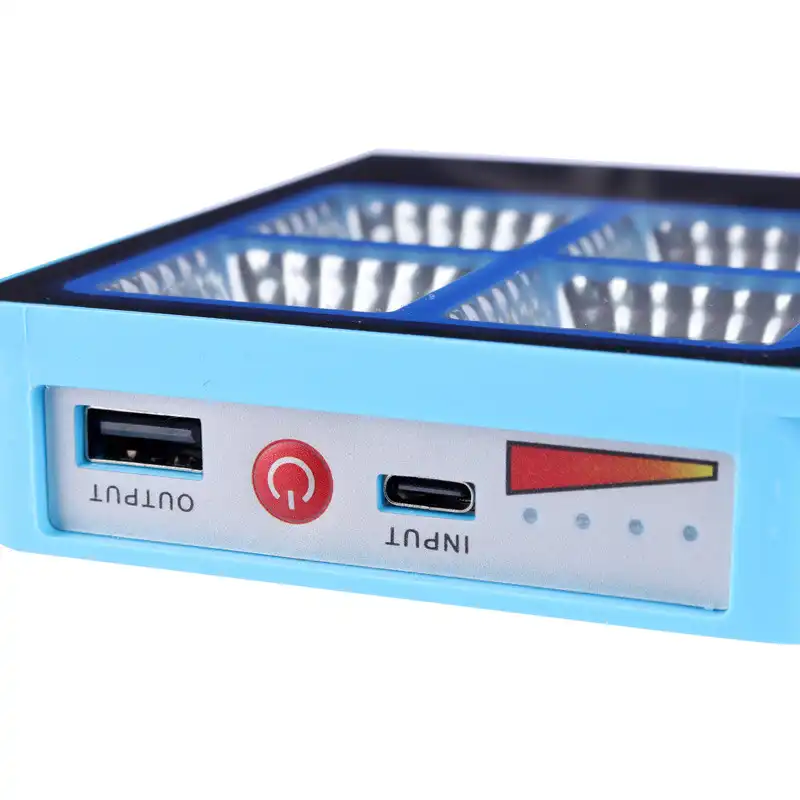 چراغ کمپینگ مدل سیار شارژی و خورشیدی کد IP66