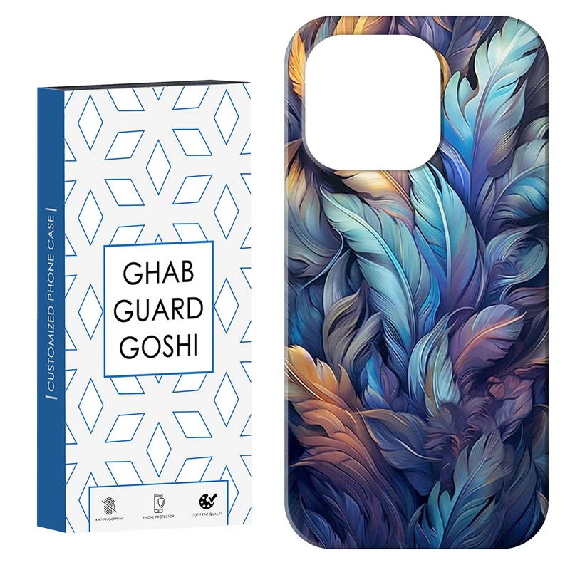 کاور قاب گارد گوشی طرح پر کد Dimo-381 مناسب برای گوشی موبایل اپل  IPHONE 16 PRO MAX   