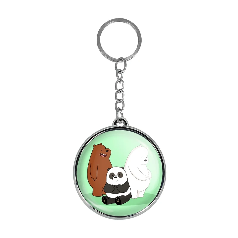 جاکلیدی خندالو طرح انیمیشن سه خرس کله پوک مدل دوطرفه کد 2764127642