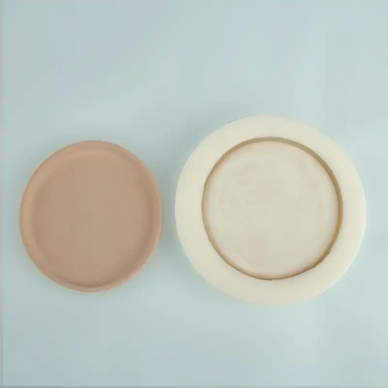 سیلیکون قالب گیری دکوسیتی طرح ظرف گرد کد dco1515