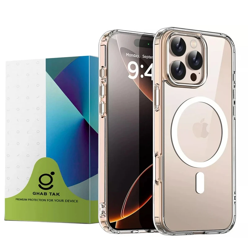 کاور قاب تک مدل مگ سیف magsafe مناسب برای گوشی موبایل اپل iPhone 16 Pro Max