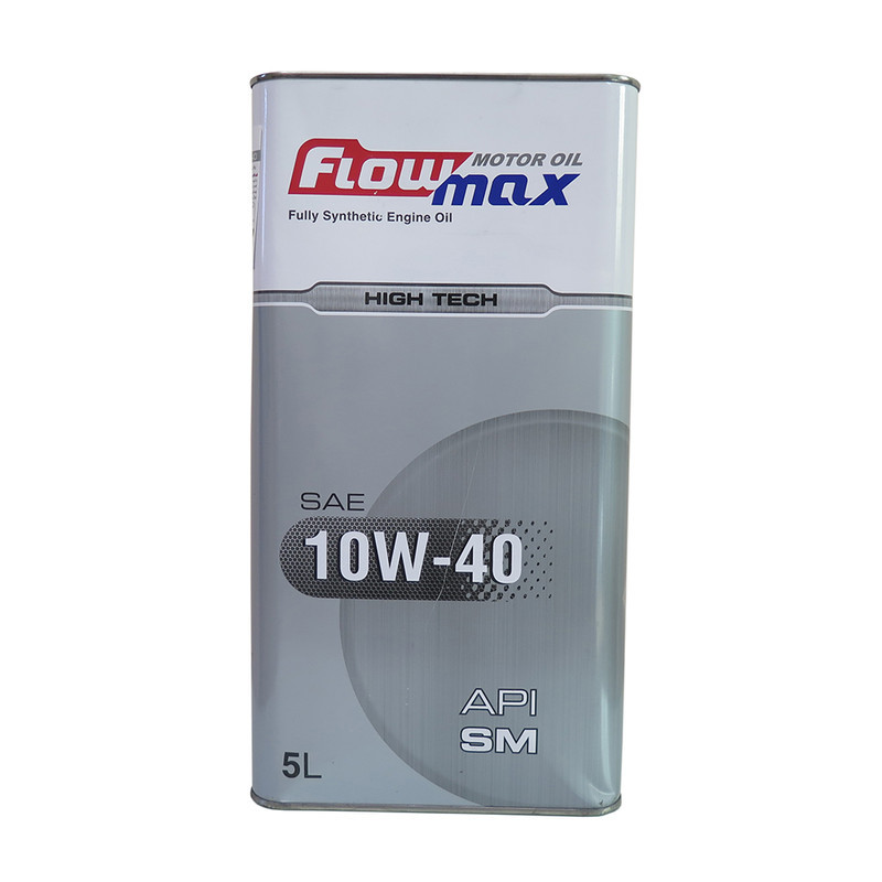 روغن موتور خودرو فلومکس مدل HIGH TECH 10W40-SM حجم 5 لیتر
