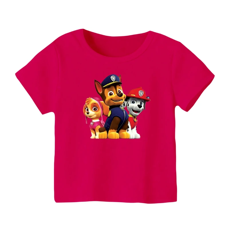 تی شرت آستین کوتاه بچگانه مدل سگ نگهبان کد ۱۰